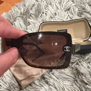 Authentic Chanel sunglasses.